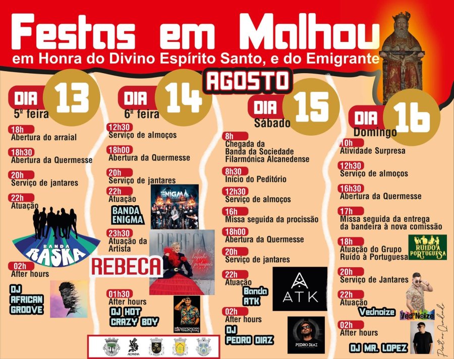 FESTAS EM MALHOU